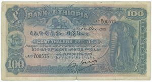 100 Thalers 1932, no. D/I 00573