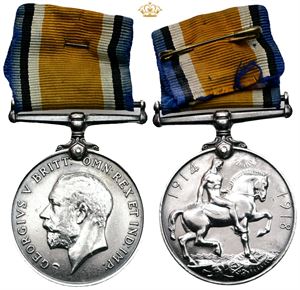 British War Medal, 1914-1918