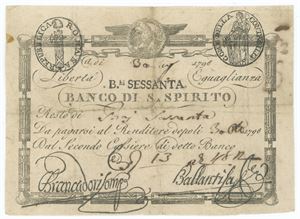 60 Bajocchi 1798, no. 13
