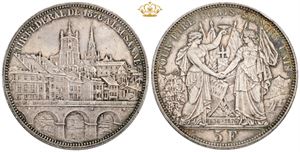 5 Francs 1876