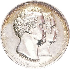 Kongeparrets salving, 1840