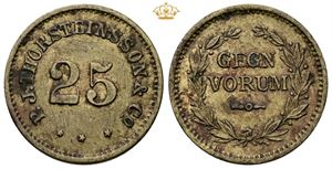 25 Aurar, ND (c. 1890's)