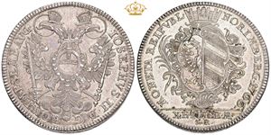 Taler 1766 S R, attractive patina