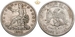 Trade Dollar 1876 S