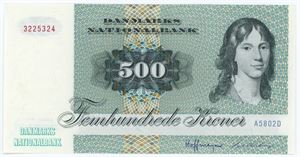 500 kroner 1980 A5