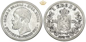 1 krone / 30 skilling 1875