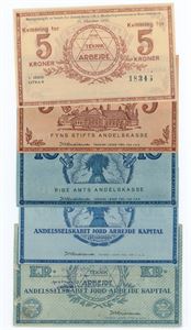 Samling, 5 stk. forskellige. (5)