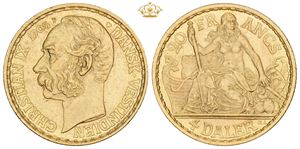 20 Francs / 4 Daler 1905