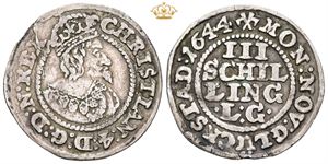 3 skilling lybsk 1644