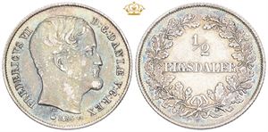 1/2 rigsdaler 1855