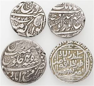 Rupee, 18th century Sikh Empire, as well as 3 others. (4)