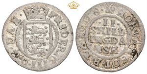 2 skilling 1668, sjælden