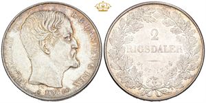 2 rigsdaler 1854 FF