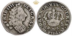 8 skilling 1714