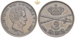 2 rigsbankskilling 1842