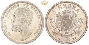 1 krona 1880