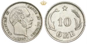 10 øre 1889