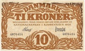 10 kroner 1930