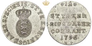 1/15 speciedaler 1796