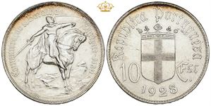 10 Escudos 1928