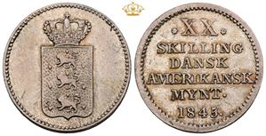20 skilling 1845