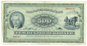 500 kroner 1967 A0 0J