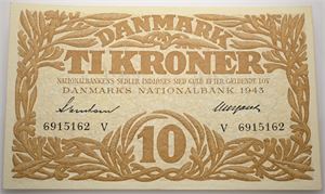 10 kroner 1943 V