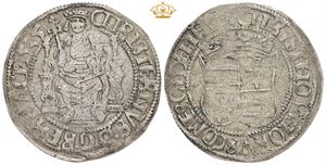 4 skilling 1535 - fint eksemplar.