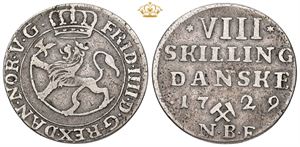 8 skilling 1729