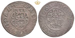 2 skilling 1665