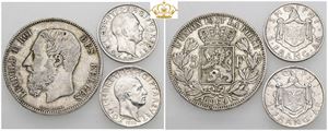 Frang 1935 (2); 5 Francs 1869. (3)