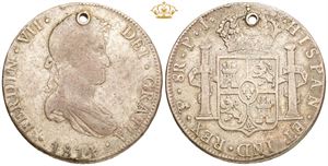 8 Reales 1814 PTS PJ