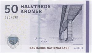 50 kroner 2009 A3, nr. 096769B