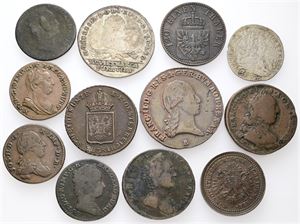 Collection 18th and 19th century, all different. (12)