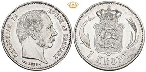 1 krone 1898, medaljeprægskarakter