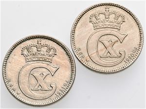 25 øre 1920, 1921. (2)