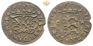 2 skilling 1715, Glückstadt, samtidig forfalskning