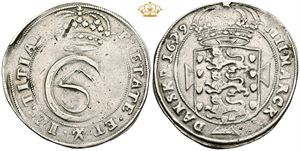 4 mark / krone 1679, ualmindelig variant