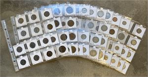 Collection, in coin holders, in total 120 pcs.