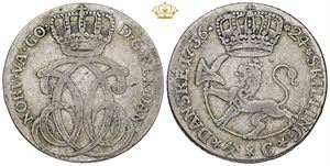 24 skilling 1736