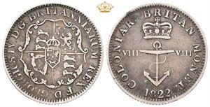 1/8 Dollar 1822