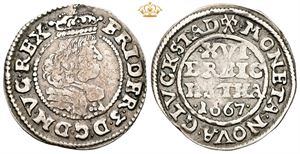 3 skilling lybsk 1667