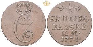 1/2 skilling 1771