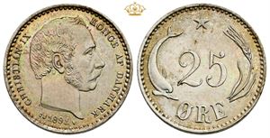 25 øre 1891