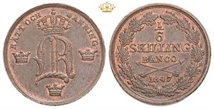 1/6 skilling banco 1847