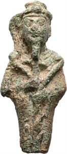 Egyptian bronze statuette