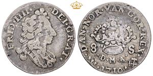 8 skilling 1710 'GOR'