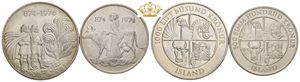 500 + 1000 Krónur 1974 - 1100 years settlement jubilee. (2)
