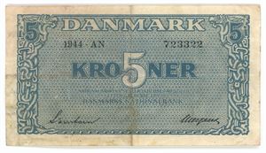 5 kroner 1944 AN