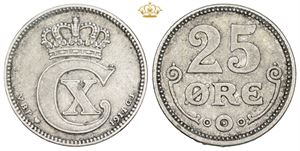 25 øre 1914